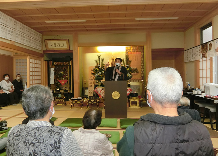 聞法会「朝の集い」